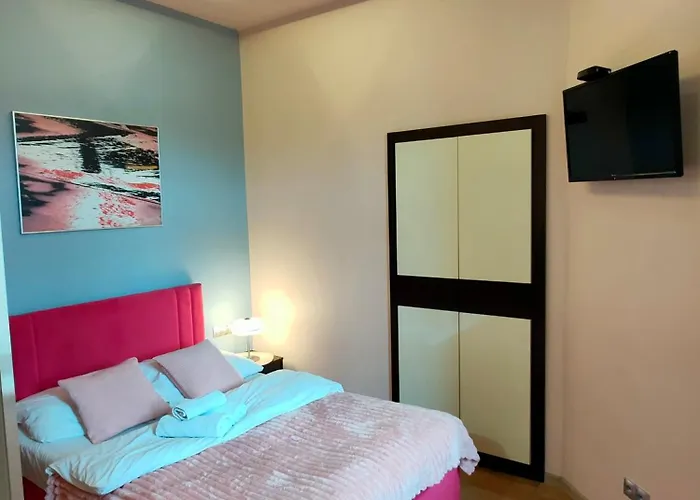 Mirror Pink Studio Apartment